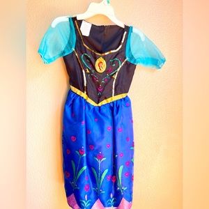 Disney Anna Frozen Children’s Dress 4-6X